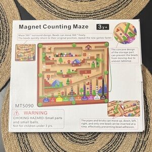 Magnet Counting Maze Toy